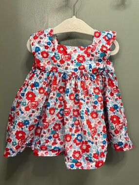 Jacadi Paris Floral Infant Dress